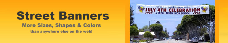 Custom Street Banner